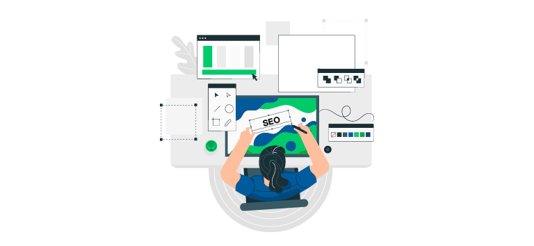 header design seo webshare