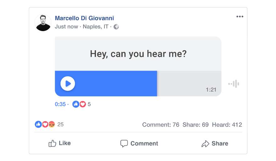 Podcast no Facebook: A febre dos áudios chegou ao Facebook A febre dos aúdios agora no Facebook