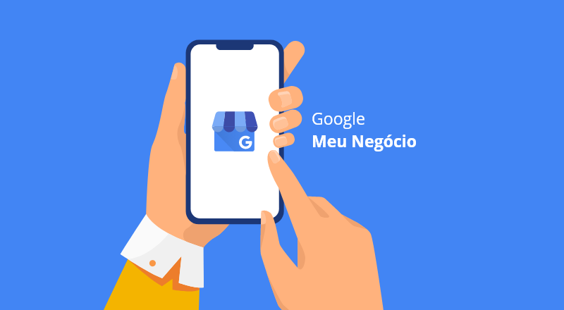 5 coisas que os varejistas precisam saber sobre SEO local Pessoa mexendo no Google Meu Negócios