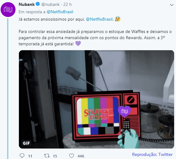 Stranger Antenna: usar palha de aço nunca foi tão inovador nubankStrange 1