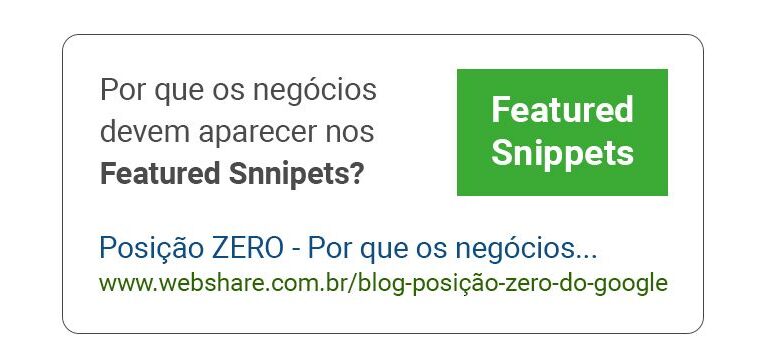 posicao zero do google webshare